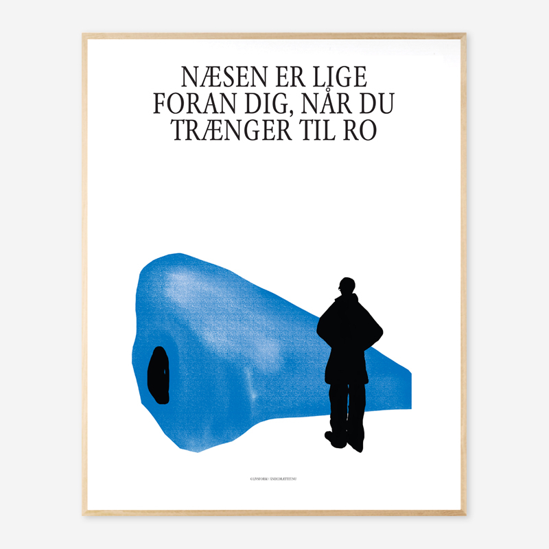 Plakat – Oplev roen med næsen (A3) – Unik designserie