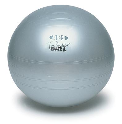 Power træningsbold ø75 i sølv - Fantastisk Pilates tilbud!