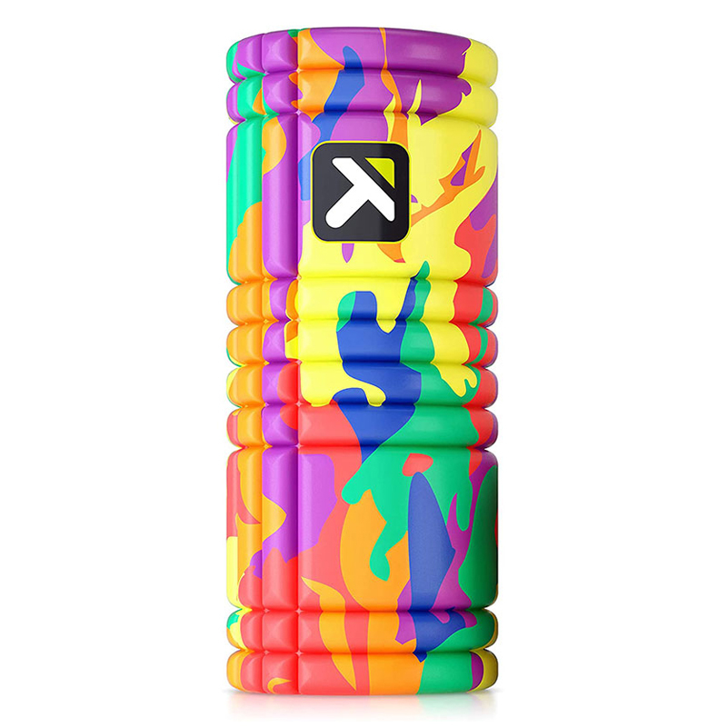 GRID Foamroller (Regnbue - 30 x 14 cm) på tilbud!