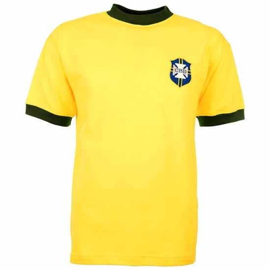 Retro Fodboldtrøje fra Brasilien 1970 – Fantastisk Tilbud!