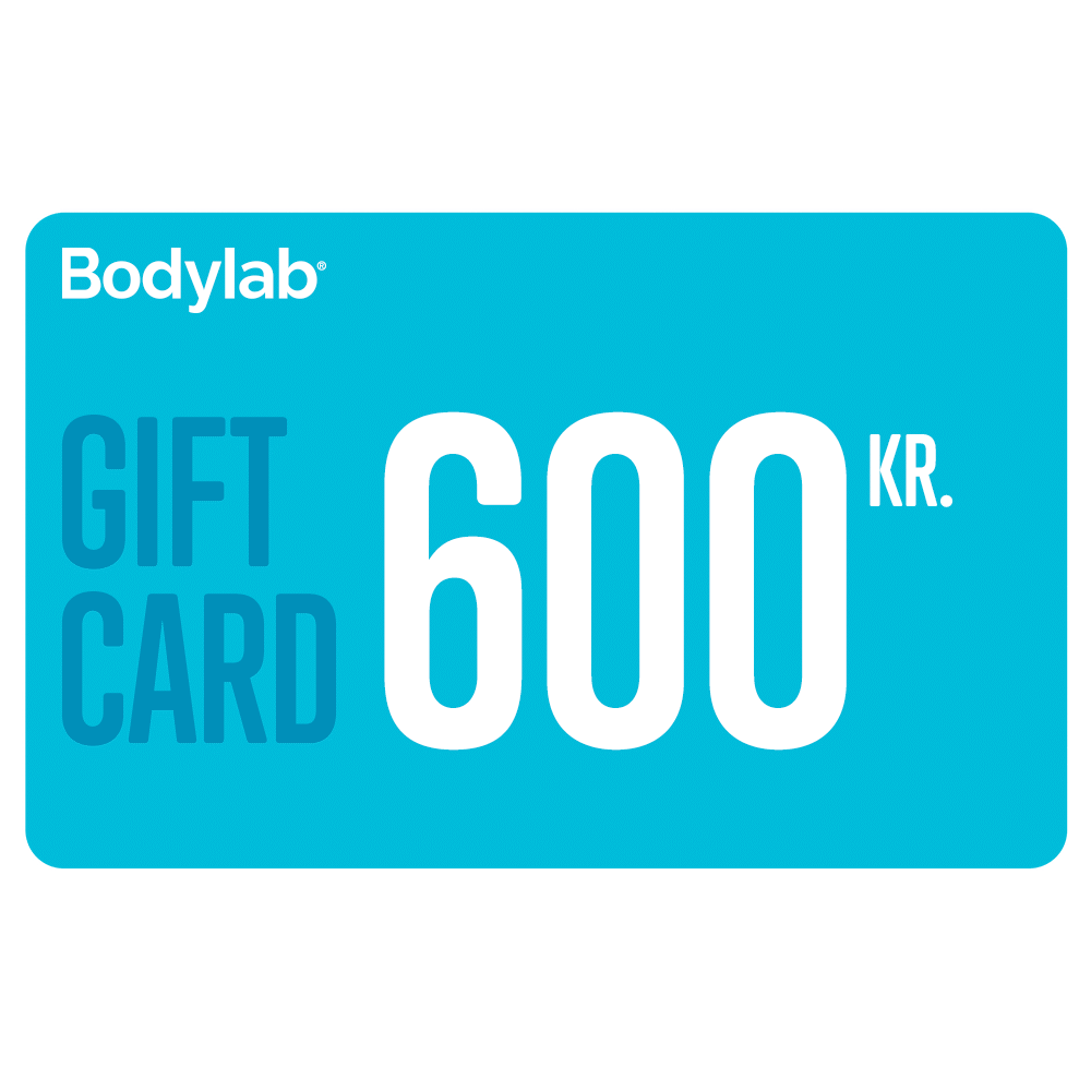 Elektronisk Gavekort til Bodylab – 600 kr Fitnessgave!