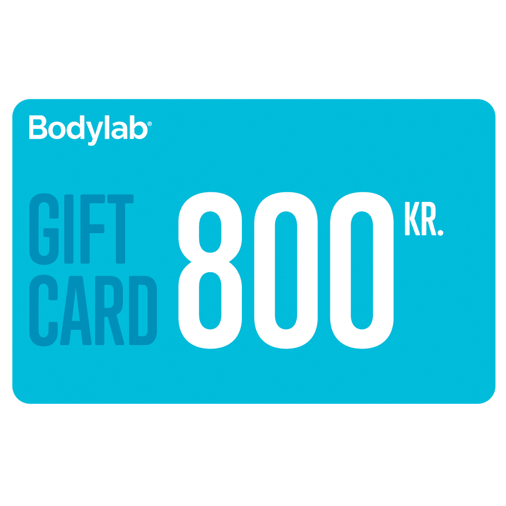 Elektronisk Gavekort til Bodylab - 800 kr. Tilbud!