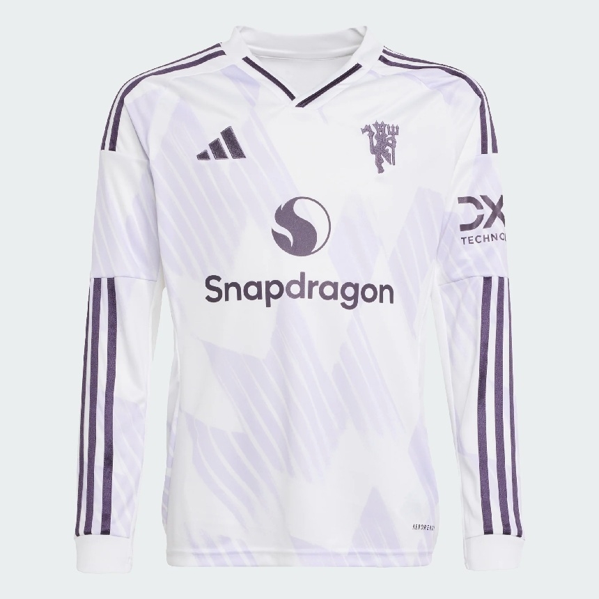 Manchester United Udebanetrøje L/S 2025/26 - Høj kvalitet!