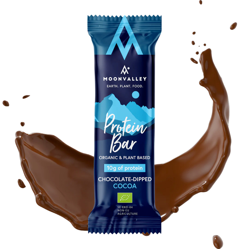 Økologisk chokoladeproteinbar – sund træningssnack!