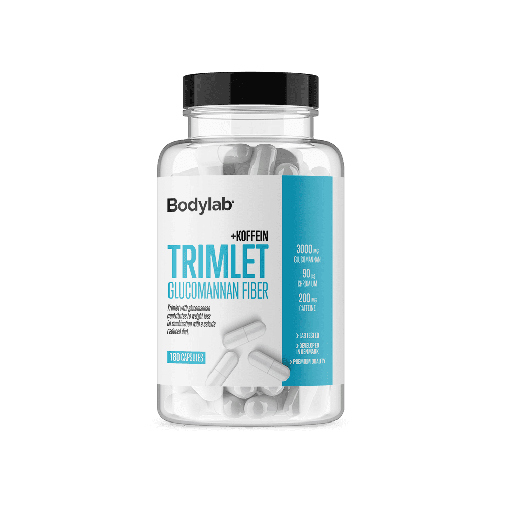 Trimlet+Koffein – Effektivt slankemiddel med 180 kapsler