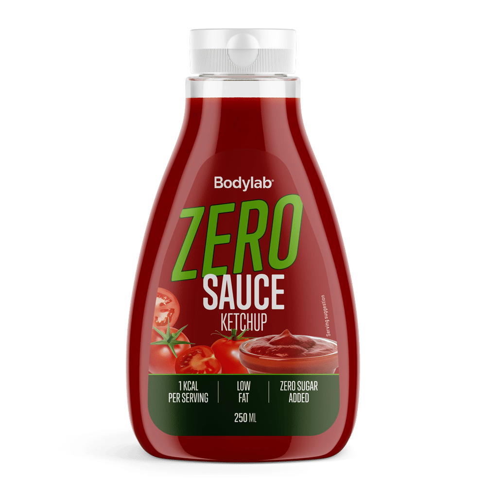 Zero Sauce (250 ml) – Kaloriefri Ketchup til Grillmad