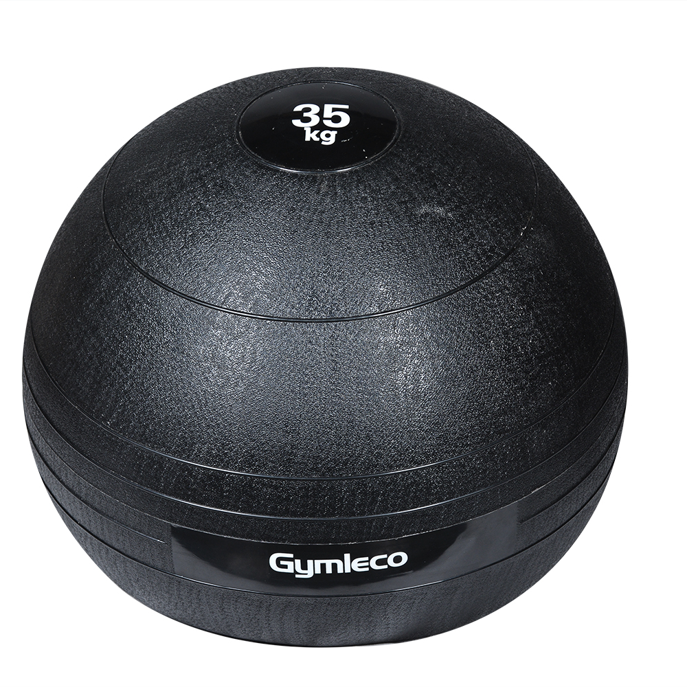 Gymleco Slam Ball 35kg – Robust træningsbold i sort