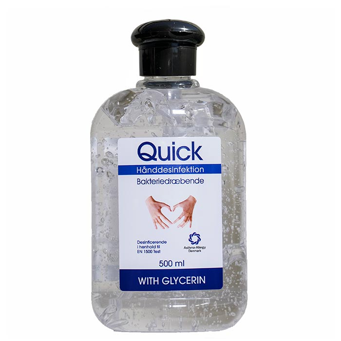 Effektiv hånddesinfektion 75% (500 ml) – Optimal beskyttelse!