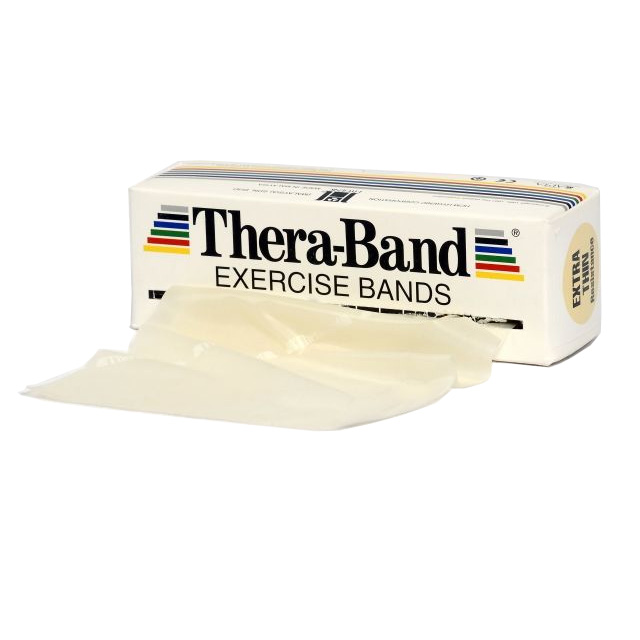 Thera-Band Træningselastik Bånd Level 0 – Ekstra Let 5,5m