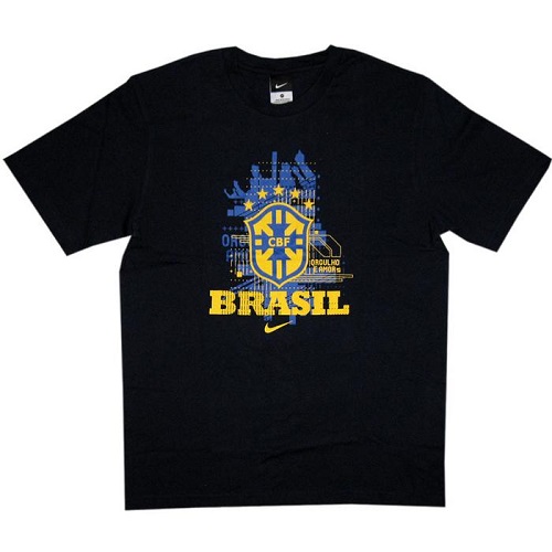 10-11 Brasilien Nr.10 Hero T-Shirt - navy - Boys-L