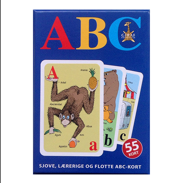 ABC-spillet Fight Factory – Lær og leg med kortspil!
