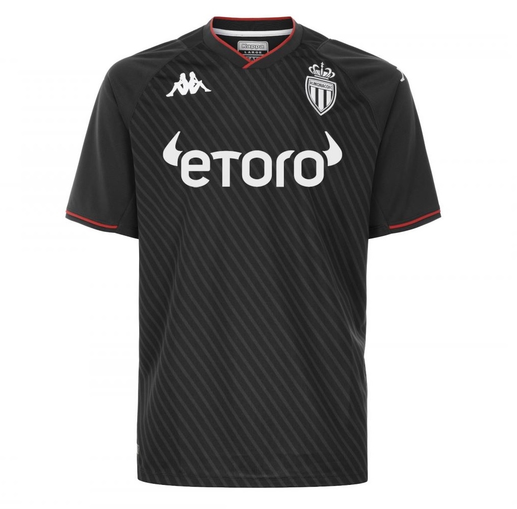 AS Monaco udebanetrøje 2021/22 - Kappa-M tilbud