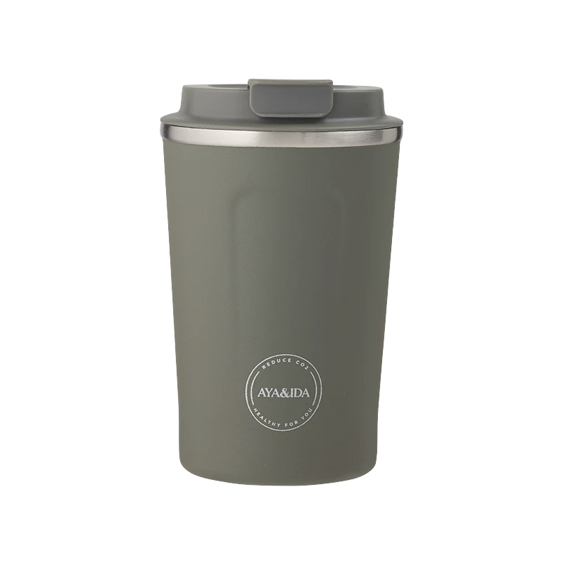 AYA&IDA CUP2GO Termokop – Tropisk Grøn (380 ml)