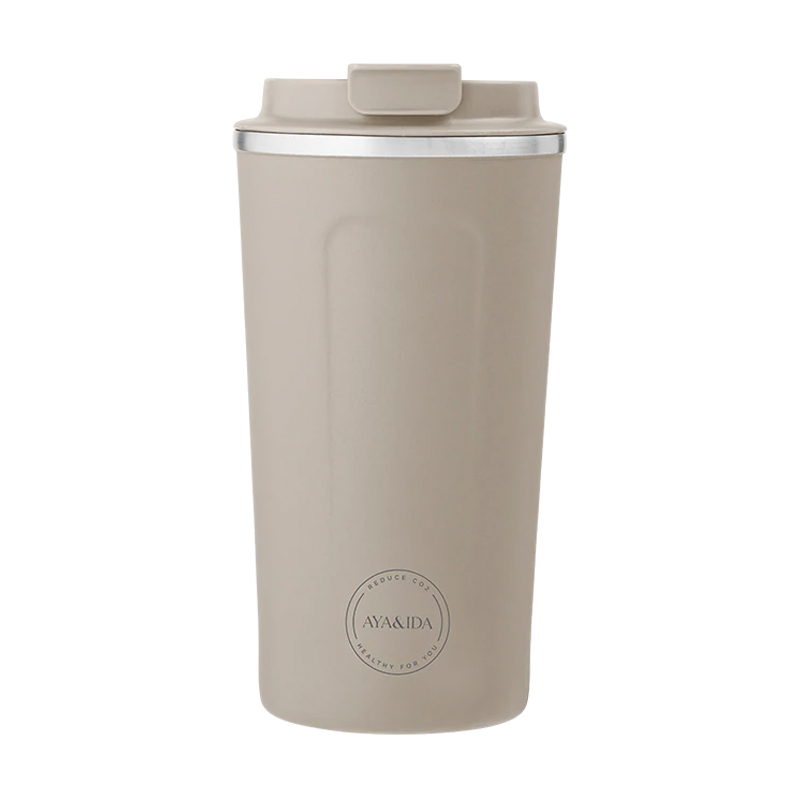 AYA&IDA CUP2GO Termokop 500 ml - Creme Beige på tilbud!