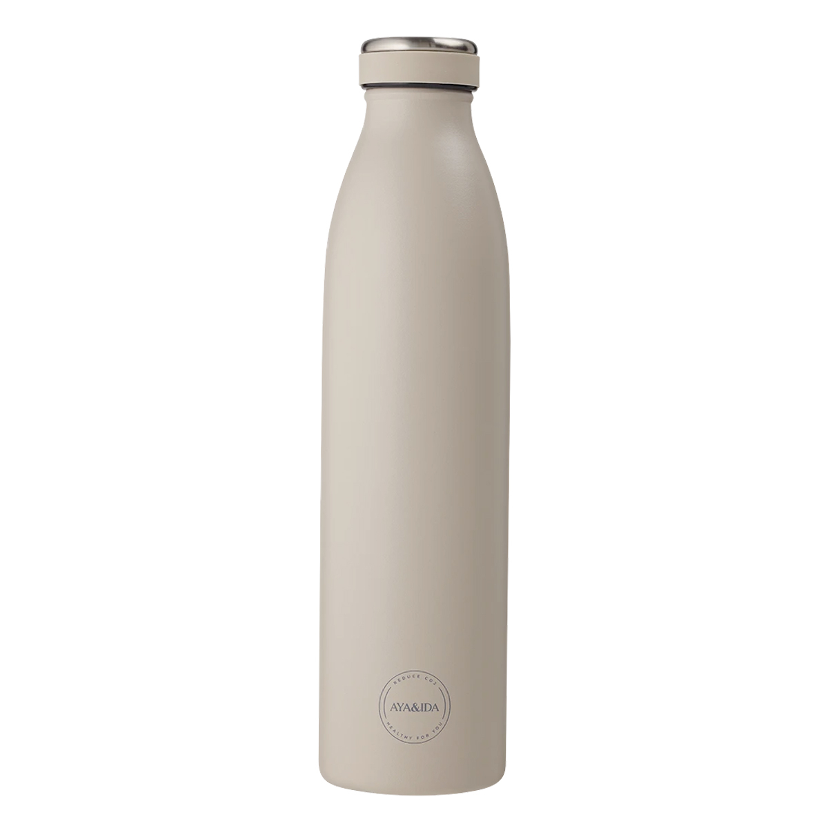AYA&IDA drikkeflaske 1000 ml – Cream Beige på tilbud!