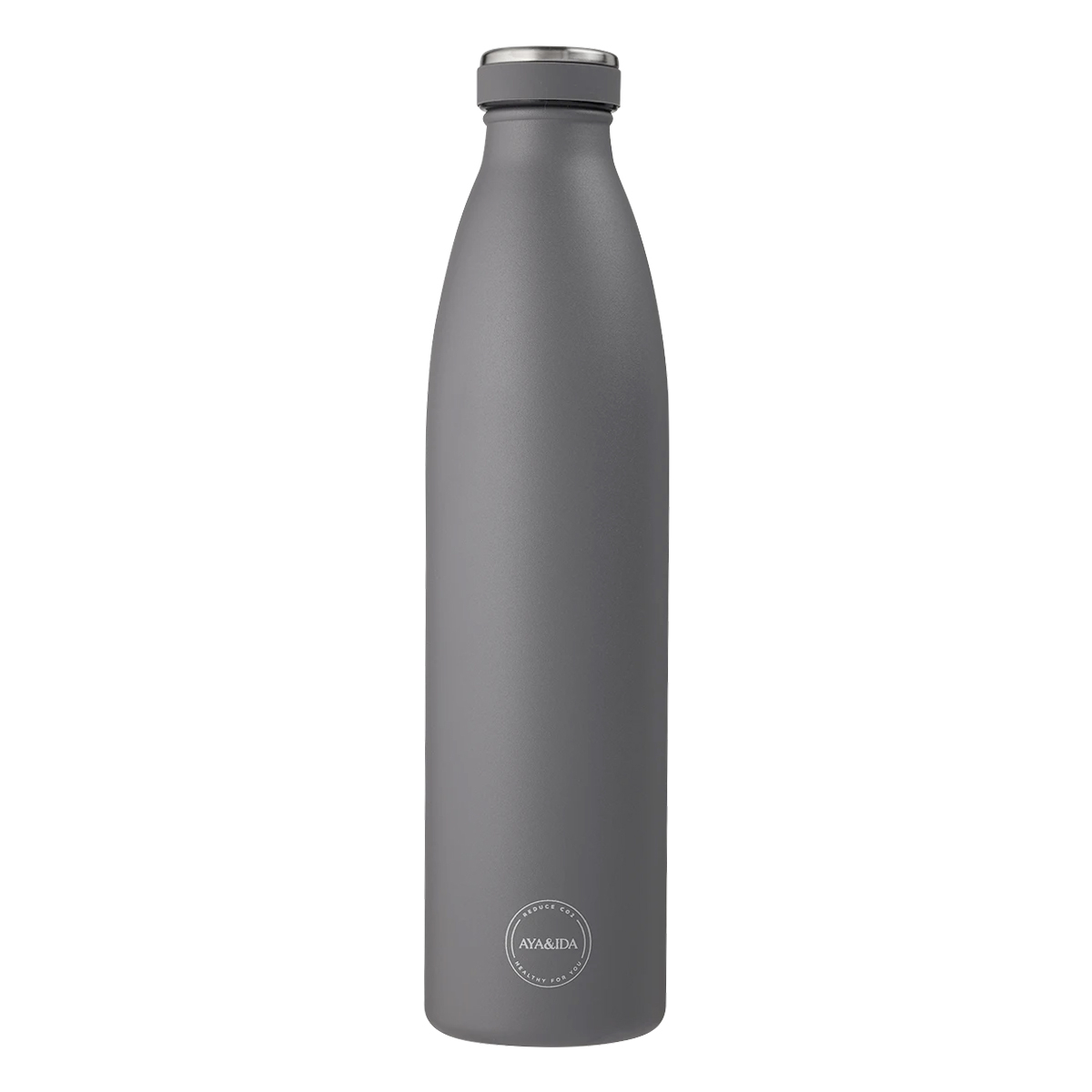 AYA&IDA drikkeflaske 1000 ml – Mørkegrå til gode priser!