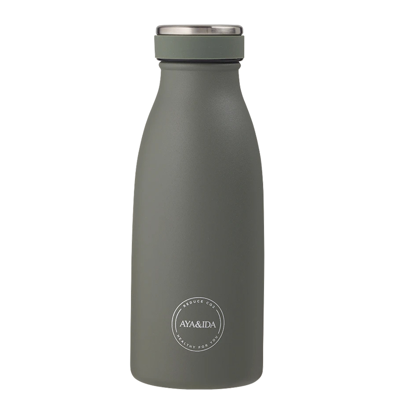 AYA&IDA drikkeflaske (350 ml - Tropisk Grøn) på tilbud!