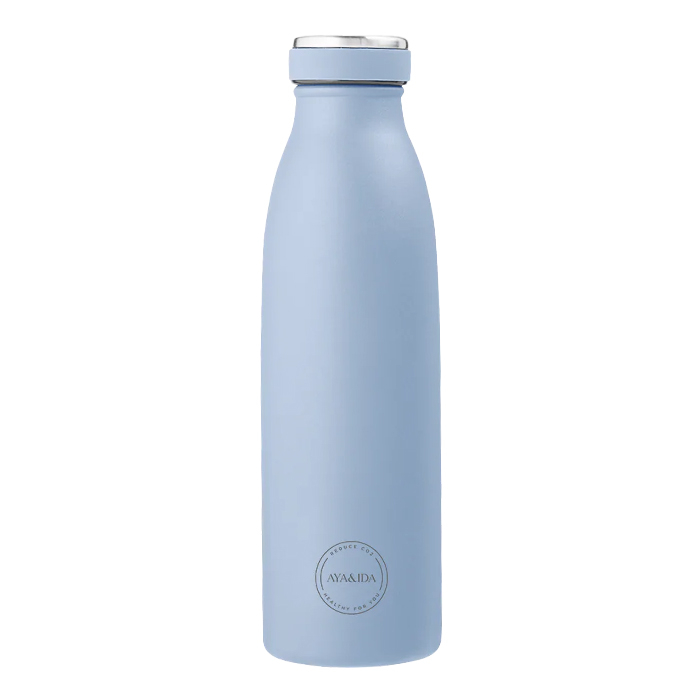 AYA&IDA drikkeflaske 500 ml - Powder Blue på tilbud!