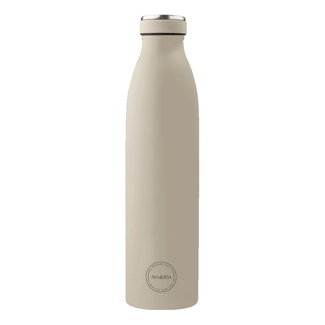 AYA&IDA Drikkeflaske 750 ml – Cream Beige på tilbud!