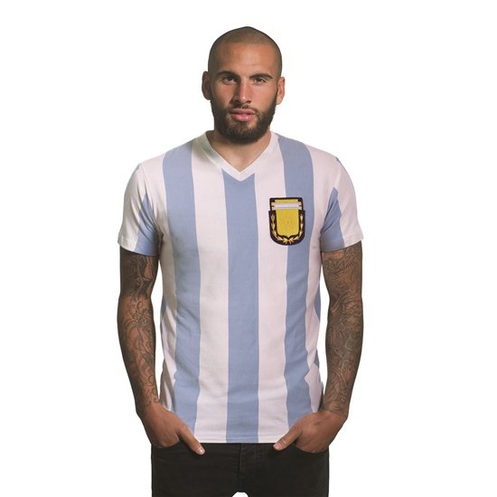Argentina 1982 V-Neck T-Shirt - (in stock)-L