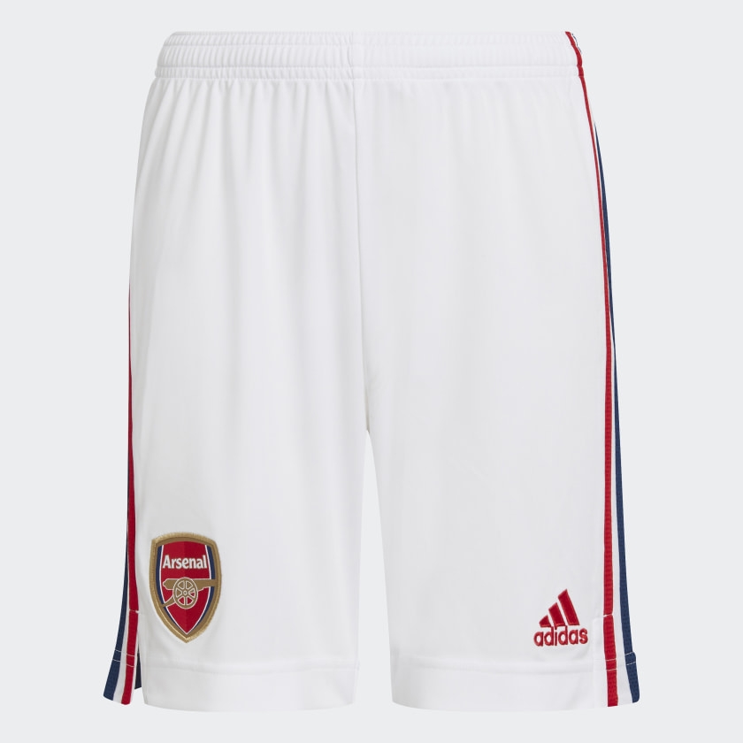 Arsenal hjemme shorts 2021/22 - ungdom - fra Adidas