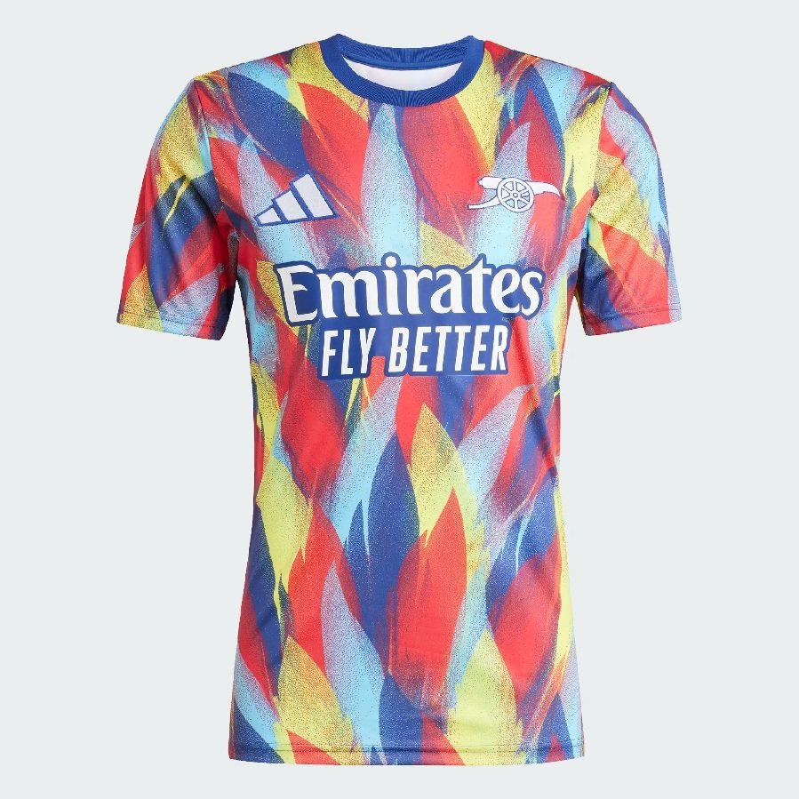 Arsenal pre-match trøje 2025/26 – voksen M på tilbud