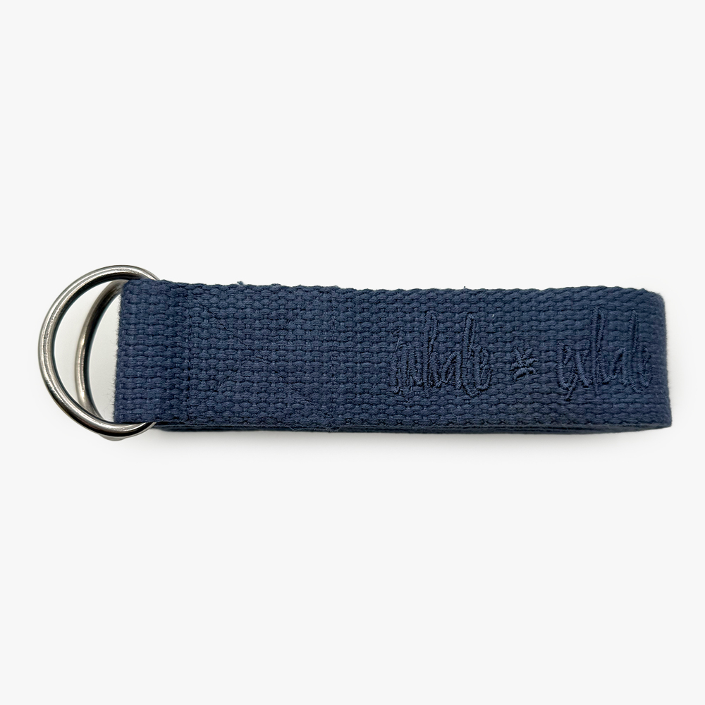 Asana yogabælte (Midnight - 3,7 cm)