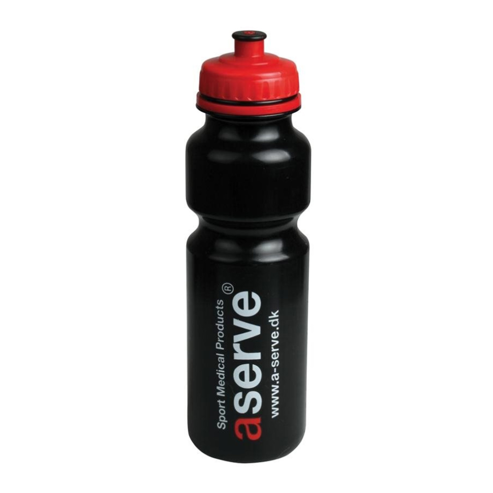 Aserve Drikkeflaske 750 ml (Sort) – Ideel til Træning