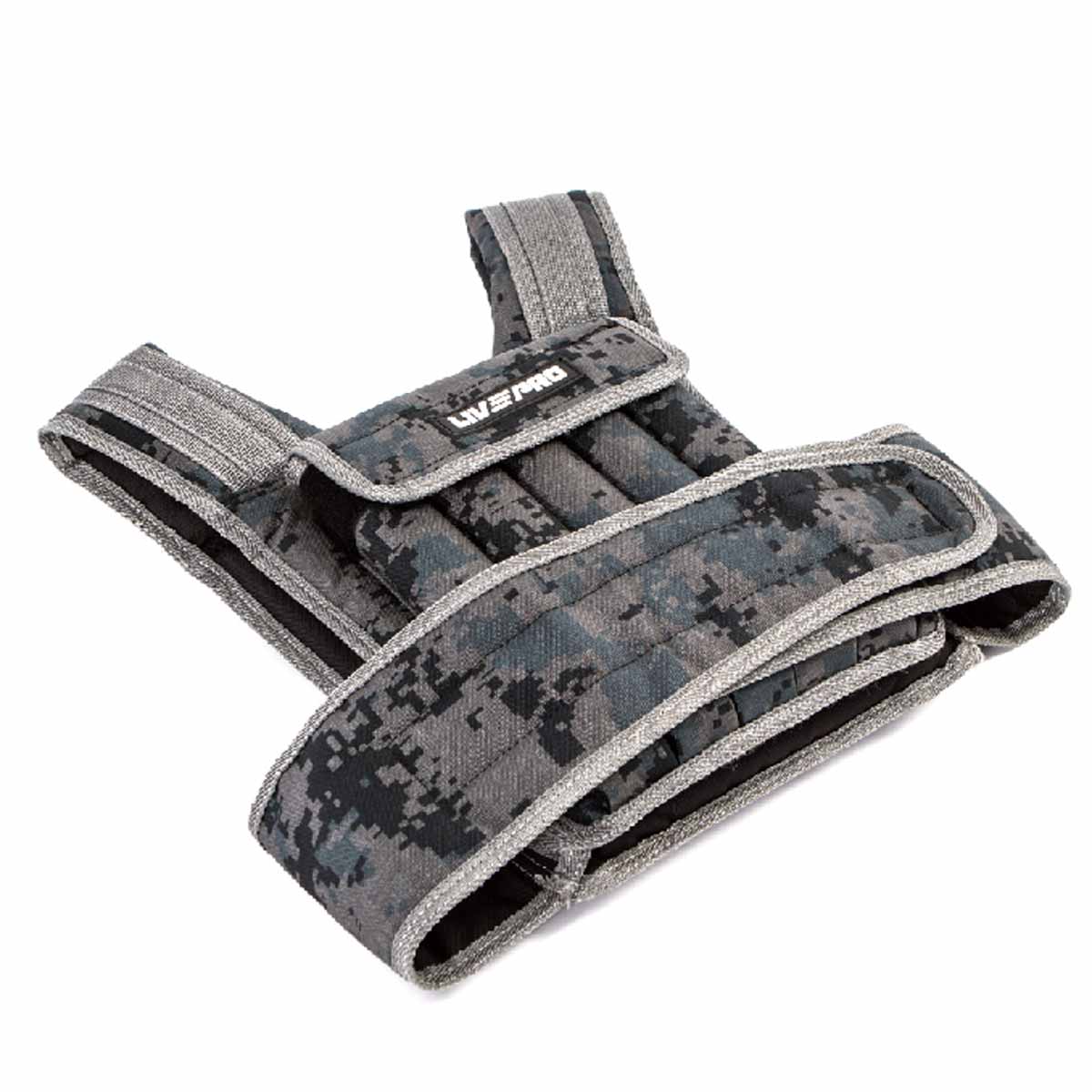 Aserve Vægtvest 1-10kg Camouflage - Optimer din træning!