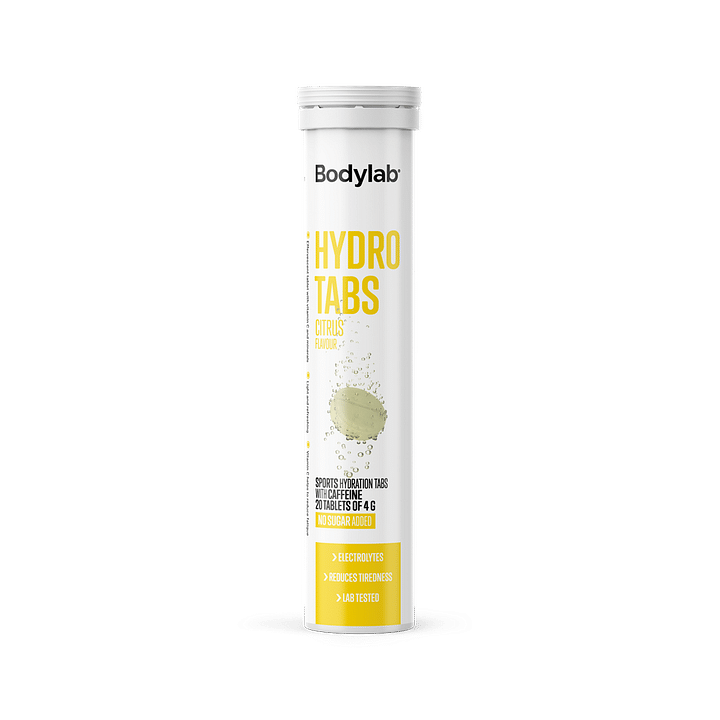 BODYLAB HYDRO TABS - CITRUS Energidrik (1x20 stk)