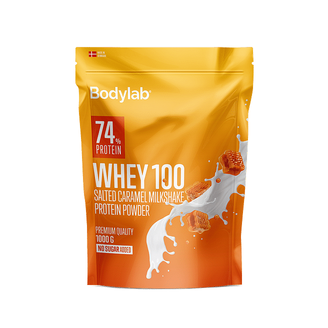 BODYLAB WHEY 100 (1 KG) - SALT KARAMEL MILKSHAKE TILBUD