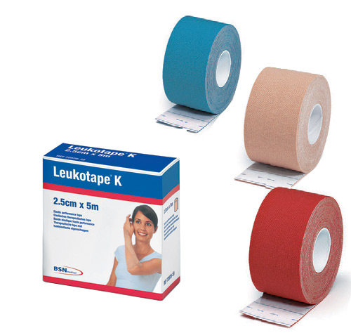 BSN Kinesiologi Tape 2,5 cm x 5 m – Blå Tilbud!