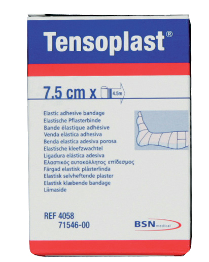 BSN Tensoplast elastisk bandage 7,5 cm x 4,5 m - Fantastisk tilbud!