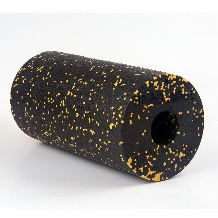 Blackroll foamroller (Sort/Gul - Medium hård) på tilbud!