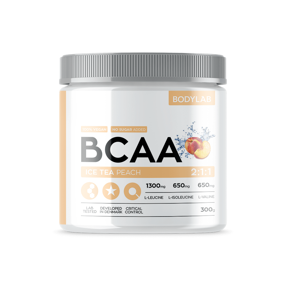 BodyLab BCAA Instant Is Te Fersken - Kosttilskud (300g)