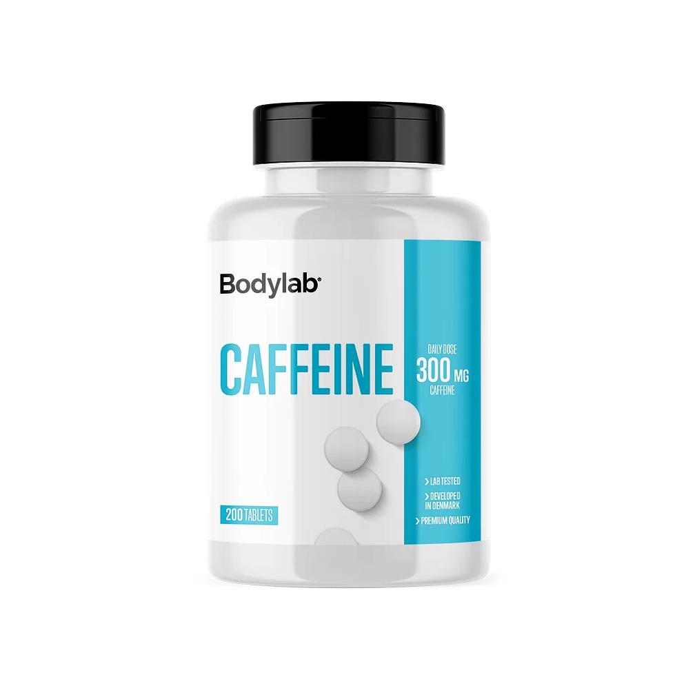 BodyLab Koffein Tabletter (200 stk) - Fantastisk Energiboost!