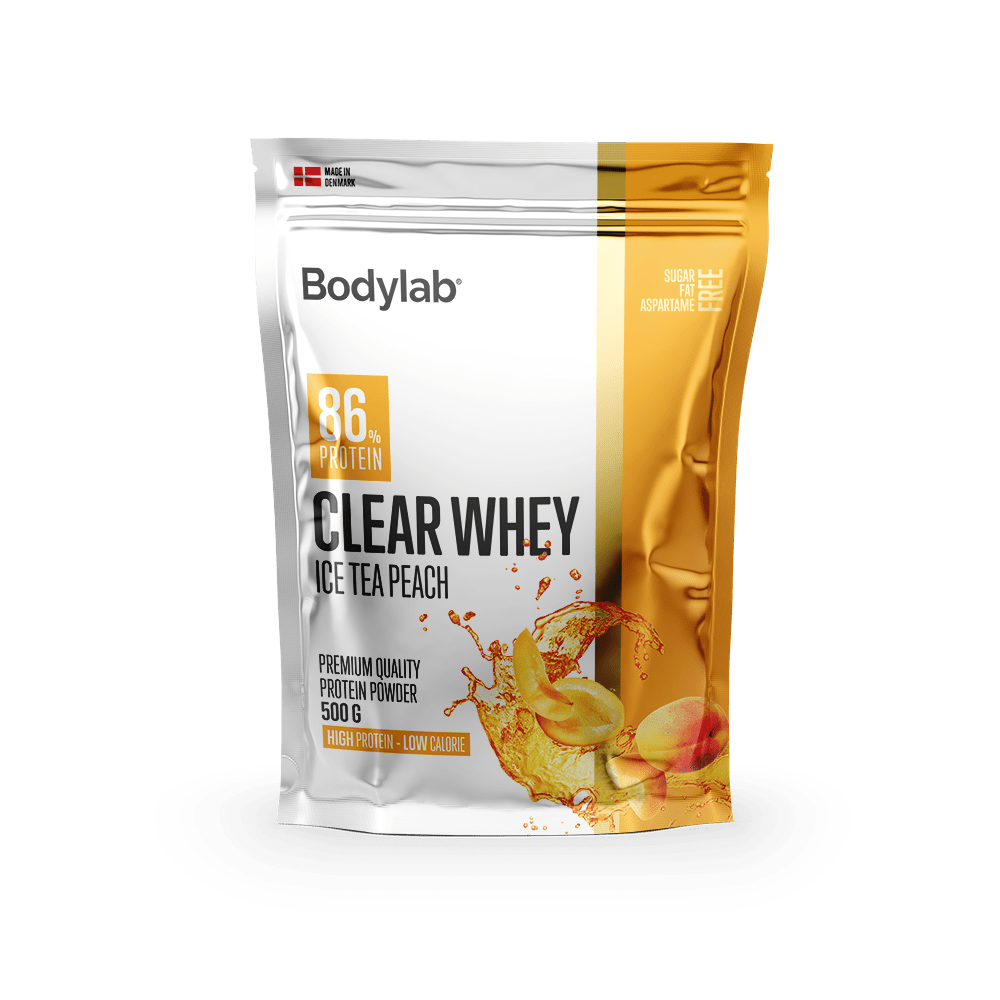 BodyLab Clear Whey Is Te Peaches Proteinpulver (500g)