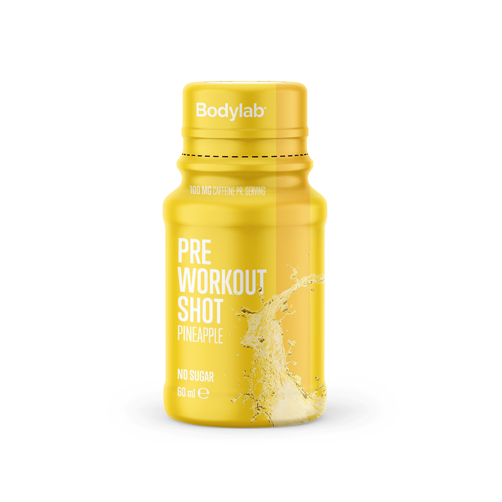 BodyLab Pre Workout Shot Ananas – Energiboost til Træning