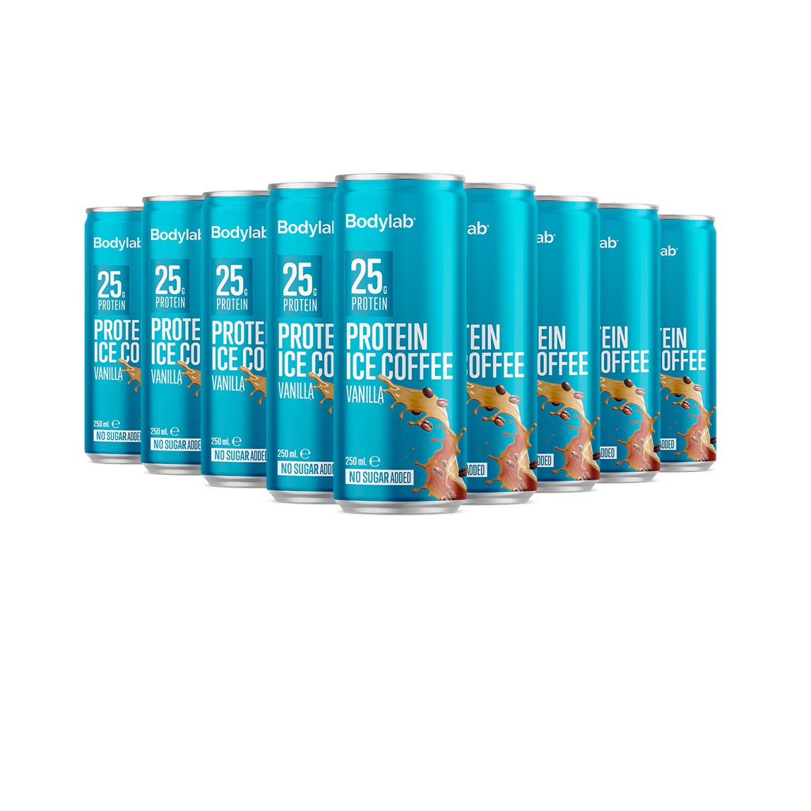 BodyLab Protein Iskaffe Vanilje (24 stk) – Energi og Smag!
