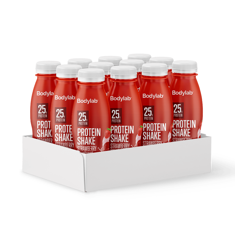 BodyLab Protein Shake - Lækre Jordbær Milkshake (12 stk.)