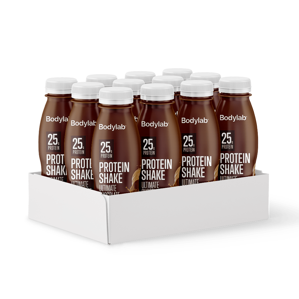 BodyLab Protein Shake - Ultimativ Chokolade Milkshake 12 stk.