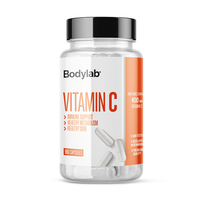 BodyLab Vitamin C (90 kapsler) – Effektivt kosttilskud på tilbud!