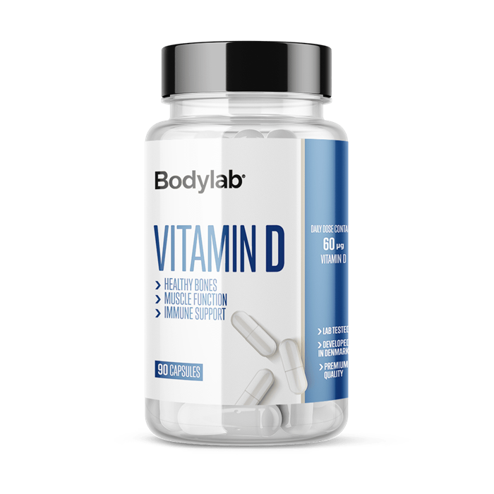 BodyLab Vitamin D Kosttilskud (90 stk) - Fantastisk Tilbud!