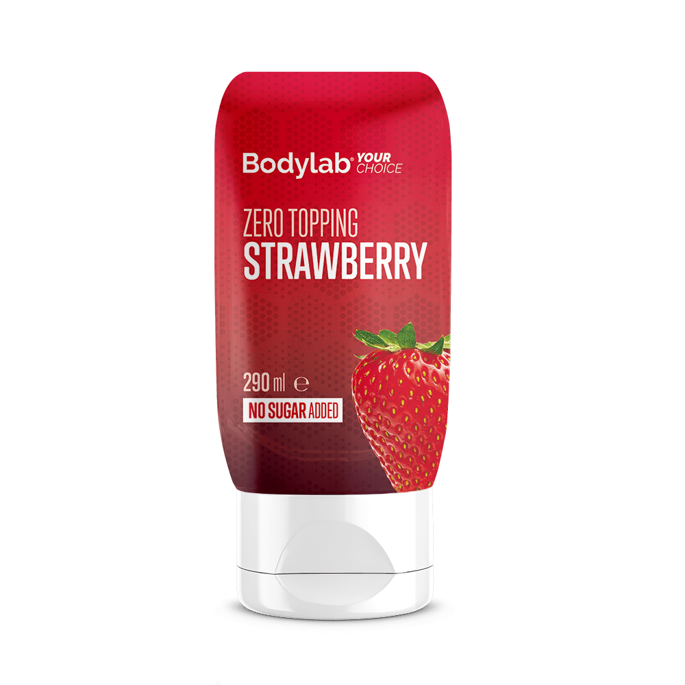 BodyLab Zero Topping Jordbær - Sukkerfri Lækkerhed!