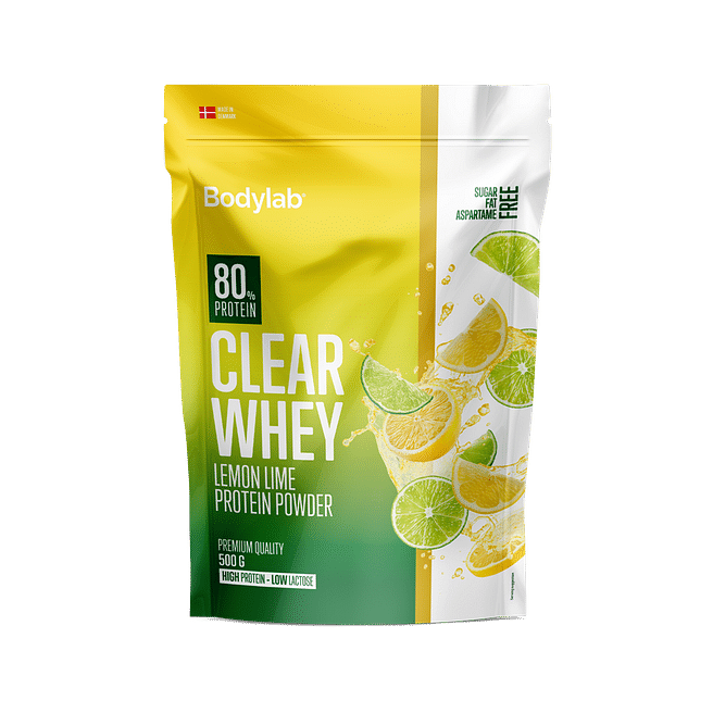 Bodylab Clear Whey (500 g) - Citron & Lime Tilbud!