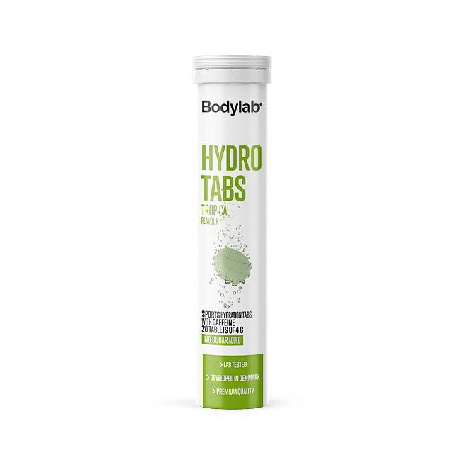 Bodylab Hydro Tabs (1X20 STK) - Tropisk Energidrik