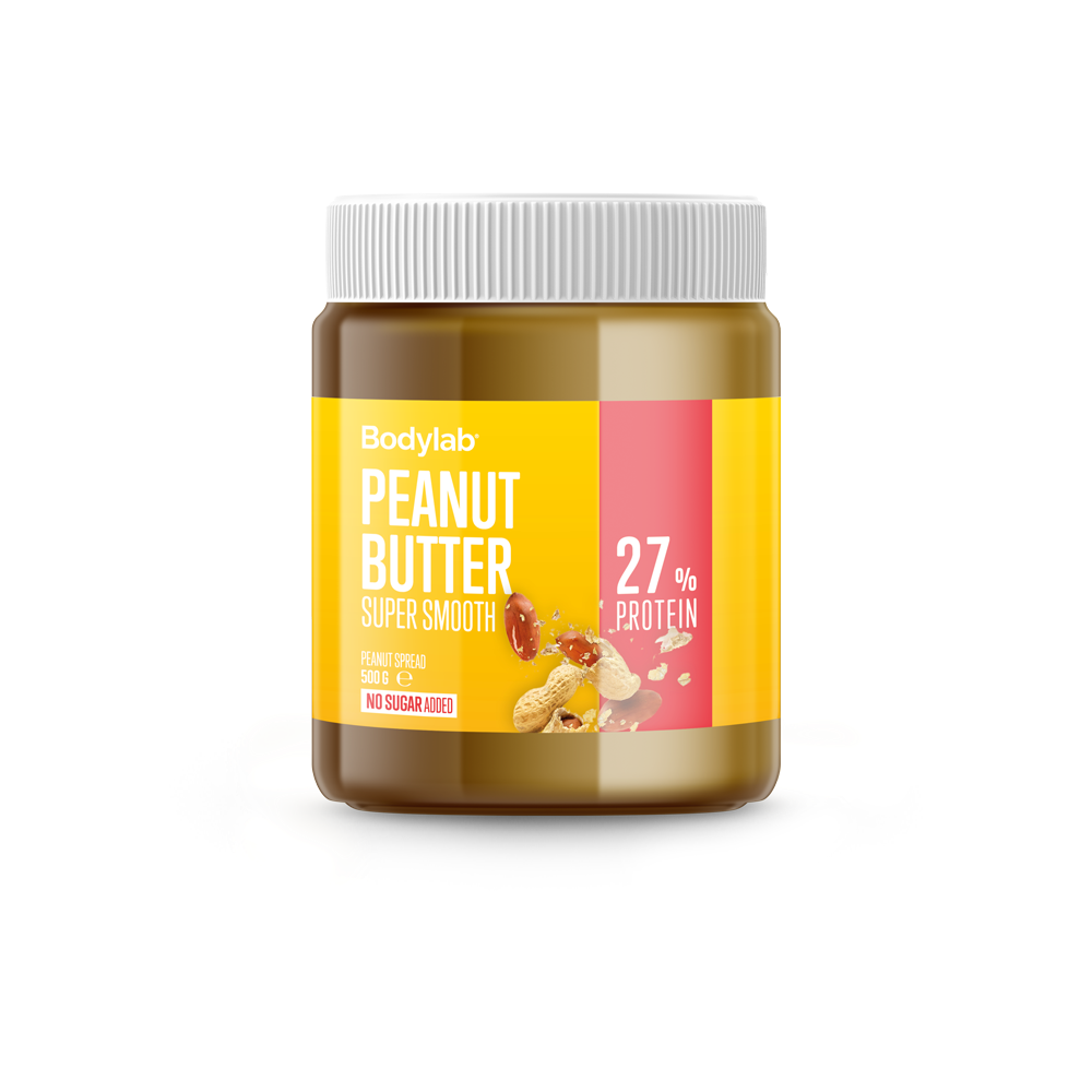 Bodylab Peanut Butter Super Smooth 500g - Fantastisk Smag!