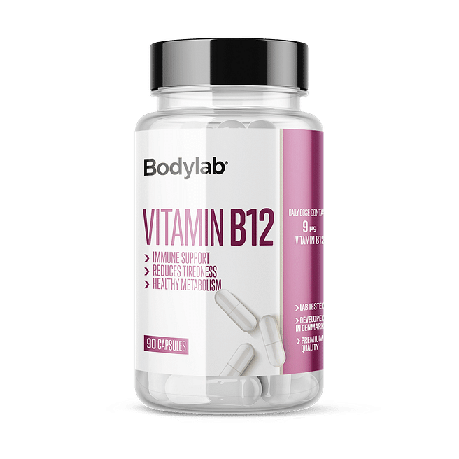 Bodylab Vitamin B12 (90 stk) - Styrk dit immunforsvar!
