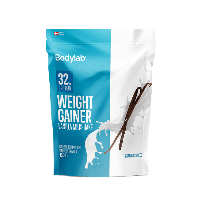 Bodylab Weight Gainer 1500 g - Vanilje Milkshake Tilbud