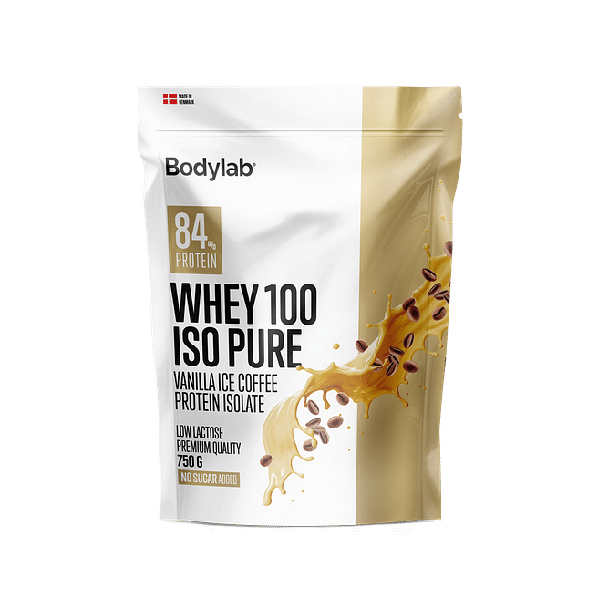 Bodylab Whey 100 ISO Pure - Vanilje Iskaffe (750 g)